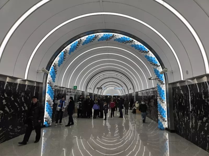 Открытие новых станций метро в Петербурге