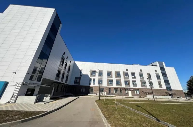Новый корпус городской больницы в Кисловодске