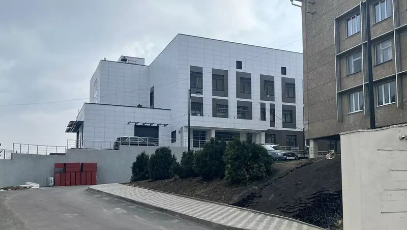Новый корпус городской больницы в Кисловодске
