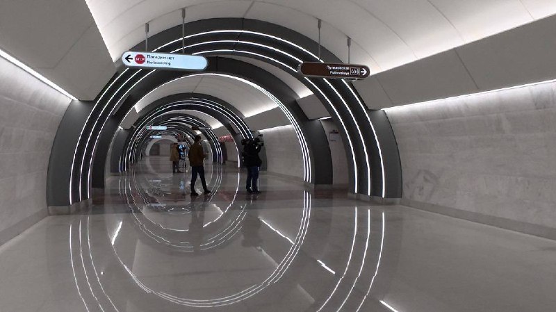 Открытие новых станций метро в Санкт-Петербурге