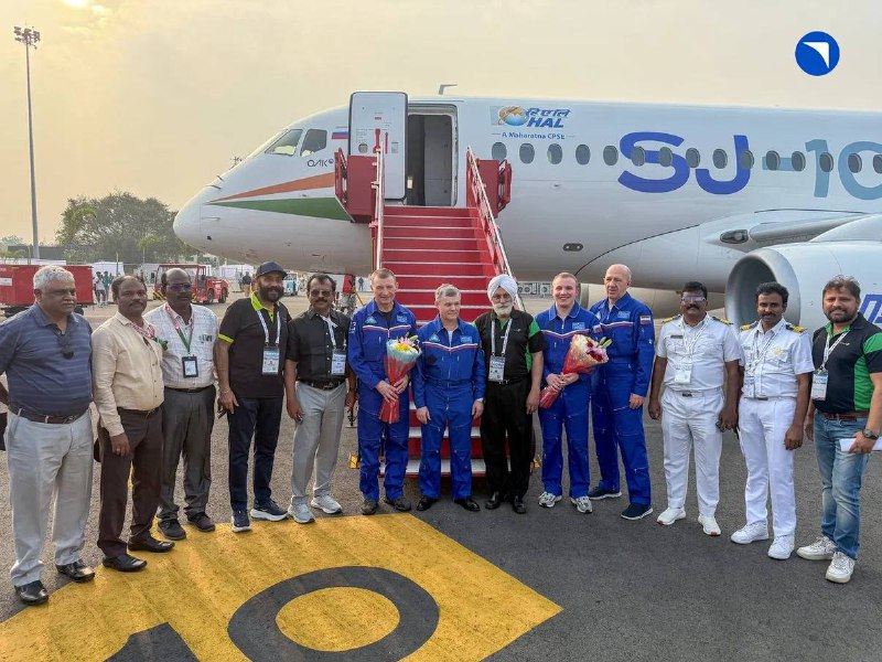 Российские самолеты на авиасалоне в Индии