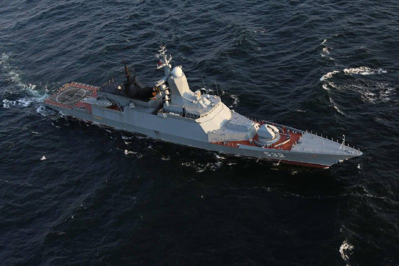 Корвет «Бойкий» успешно выполняет задачи в Балтийском море