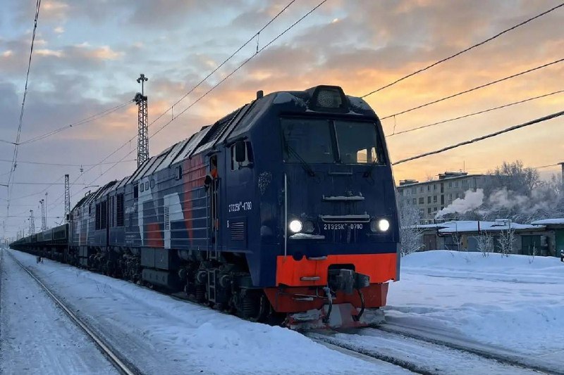 Передача тепловозов 2ТЭ25КМ компании «Северсталь»