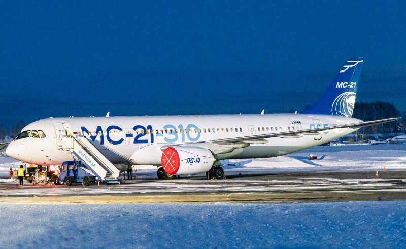 Испытания МС-21-310 и SJ-100 в Сыктывкаре