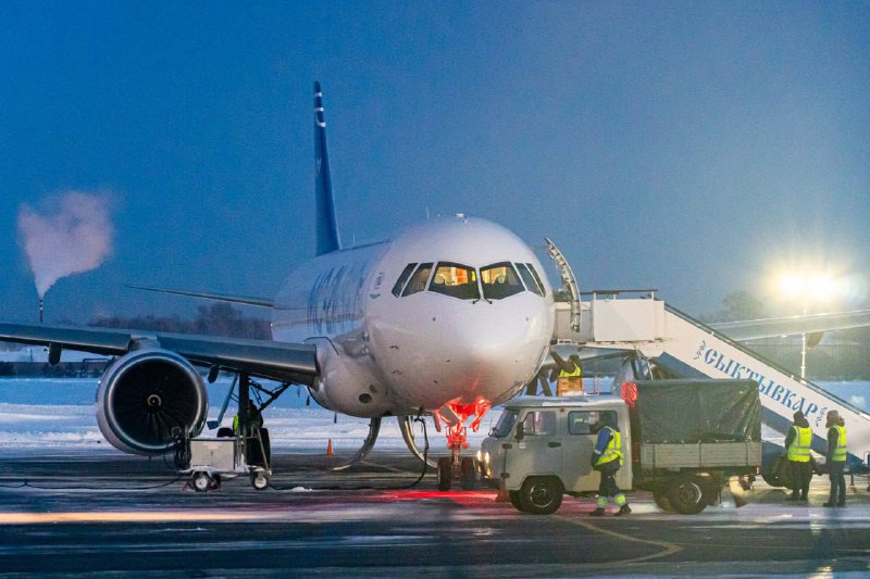Испытания МС-21-310 и SJ-100 в Сыктывкаре
