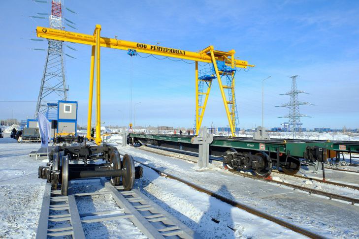 Запуск вагоноремонтного комплекса в Новосибирске