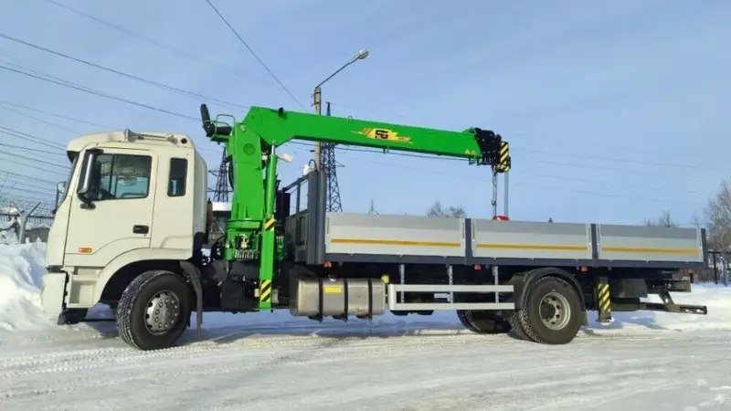 Запуск производства 8-тонных кранов-манипуляторов FG 816 на заводе Смартэко