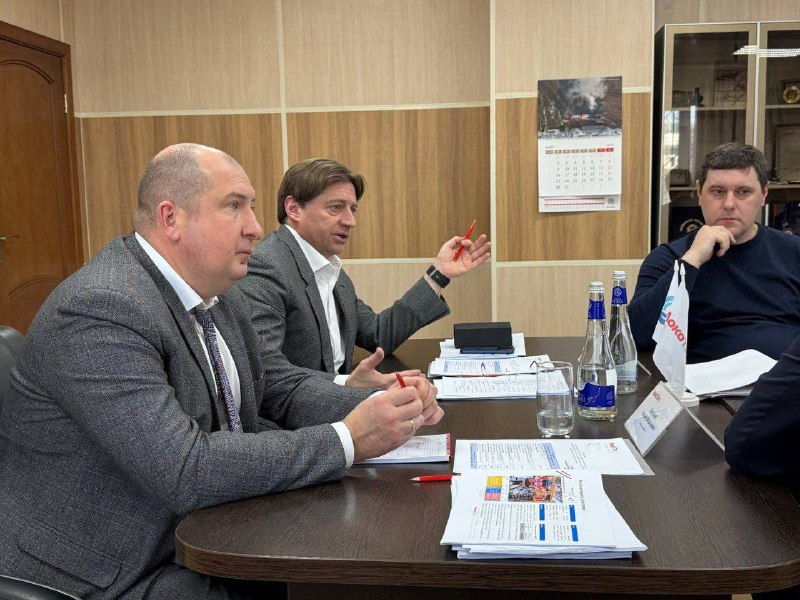Посещение руководителей Трансмашхолдинга и ЛокоТех депо Чита