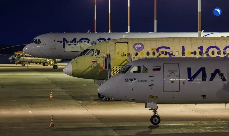 Ил-114-300 присоединился к МС-21 и SJ-100 в Архангельске