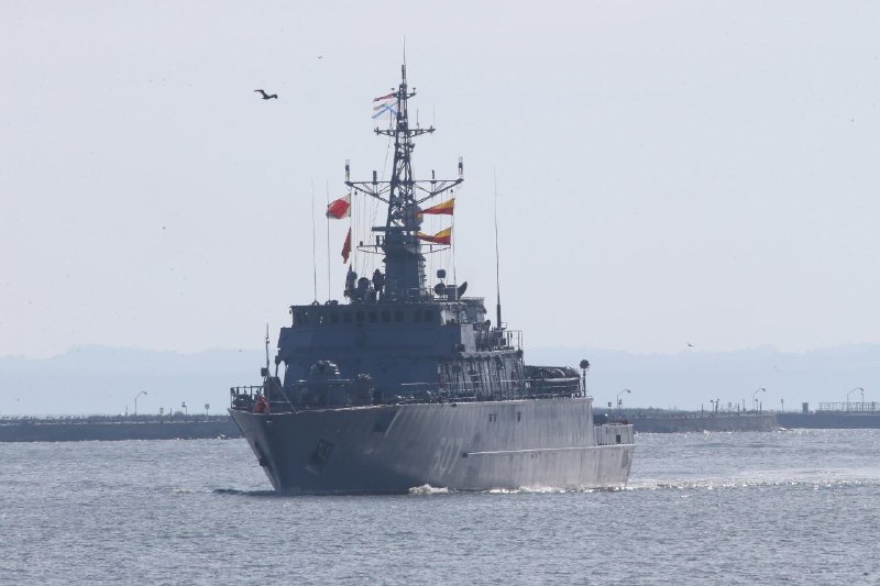 Учебный поиск мин морским тральщиком «Александр Обухов» Учебный поиск мин морским тральщиком «Александр Обухов»