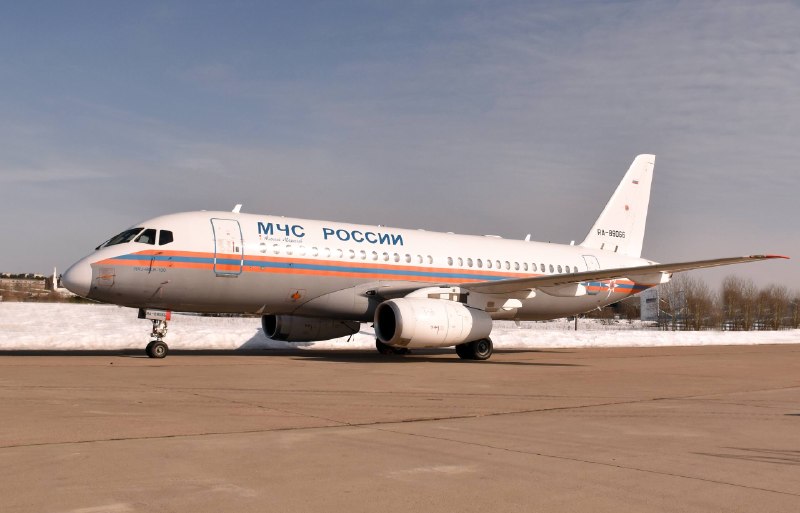 Восстановление самолета SSJ-100 для МЧС России