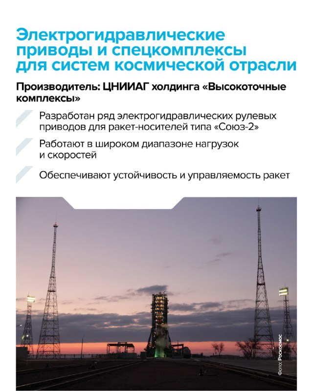 Ростех представил ключевые разработки для космоса к 65-летию полета Гагарина