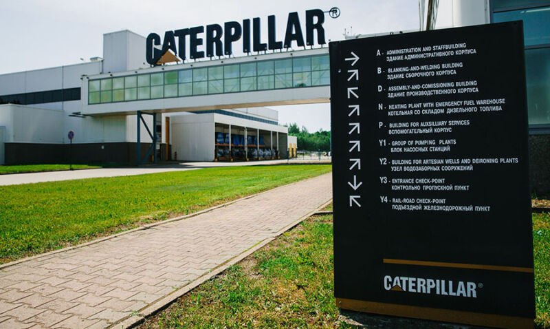 Завод Caterpillar в Тосно возобновил производство экскаваторов-погрузчиков