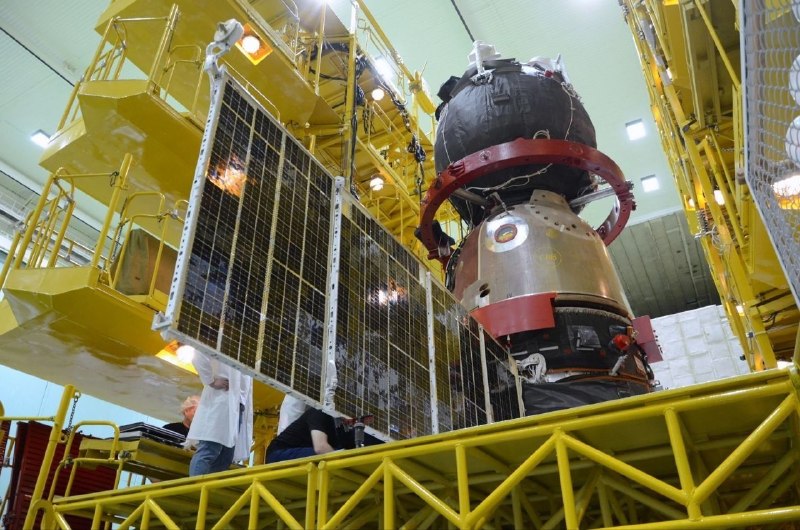 Солнечные батареи «Союза МС-29» в полном порядке