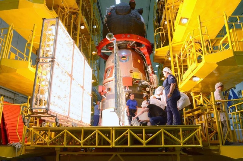 Солнечные батареи «Союза МС-29» в полном порядке