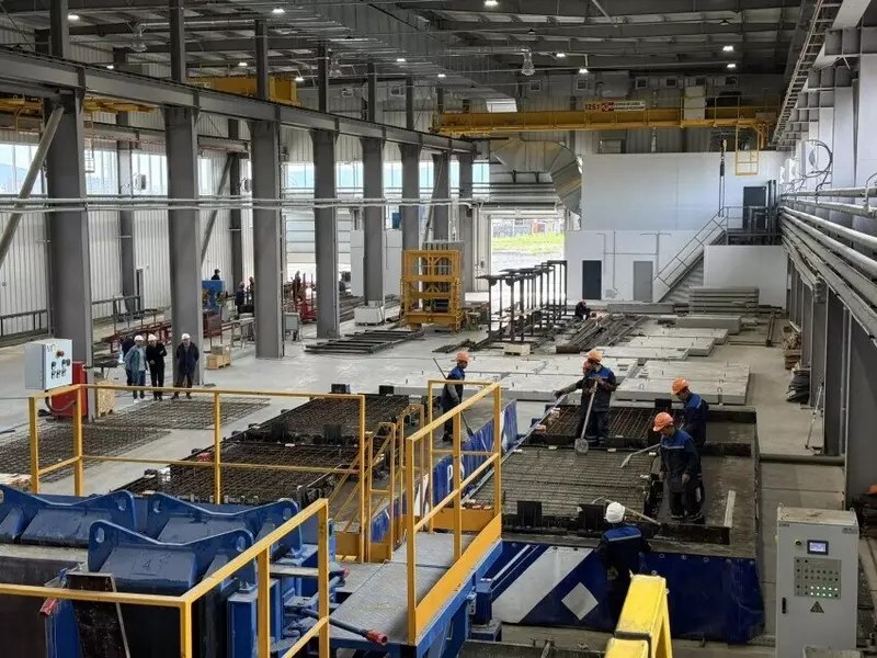 Завод ЖБИ «Новин» начал выпуск железобетонных панелей в Забайкалье Завод ЖБИ «Новин» начал выпуск железобетонных панелей в Забайкалье