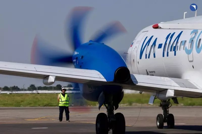 Ил-114-300 приступил к высокотемпературным испытаниям в Узбекистане