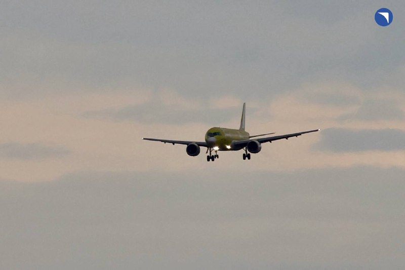 Первый серийный импортозамещённый МС-21-310 перелетел из Иркутска в Жуковский