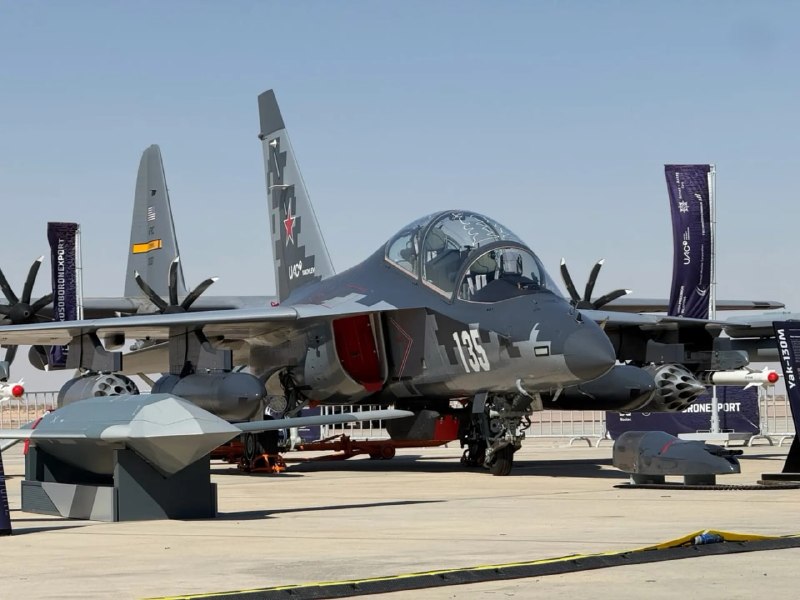 Як-130М получил возможность поражать малоскоростные цели в любое время суток