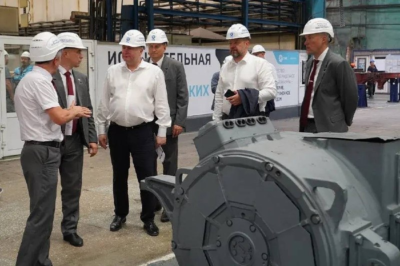 ТМХ проверил ход развития производства электрических машин в Новочеркасске