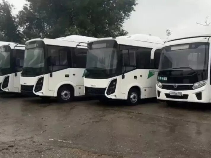 В Пятигорск поступили еще 20 современных автобусов СИМАЗ