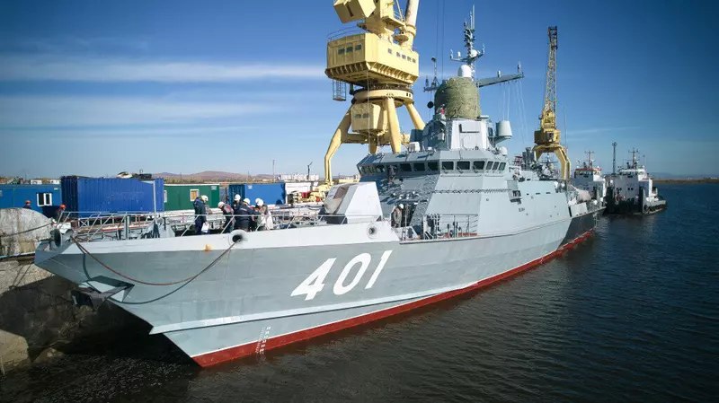 МРК «Удомля» отправился во Владивосток на испытания