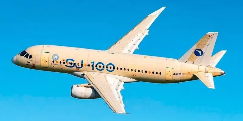 Опытный SJ-100 завершил испытания в Минске и вернулся в Жуковский