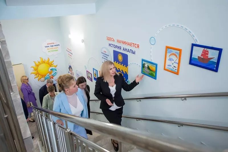 В Анапе открылся детский сад с современными площадками для развития В Анапе открылся детский сад с современными площадками для развития