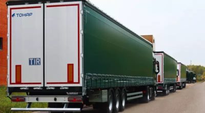 Завод «Тонар» поставил крупную партию полуприцепов для R Group