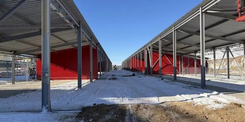 COMETAL построил склады для масел на руднике Гросс в Якутии